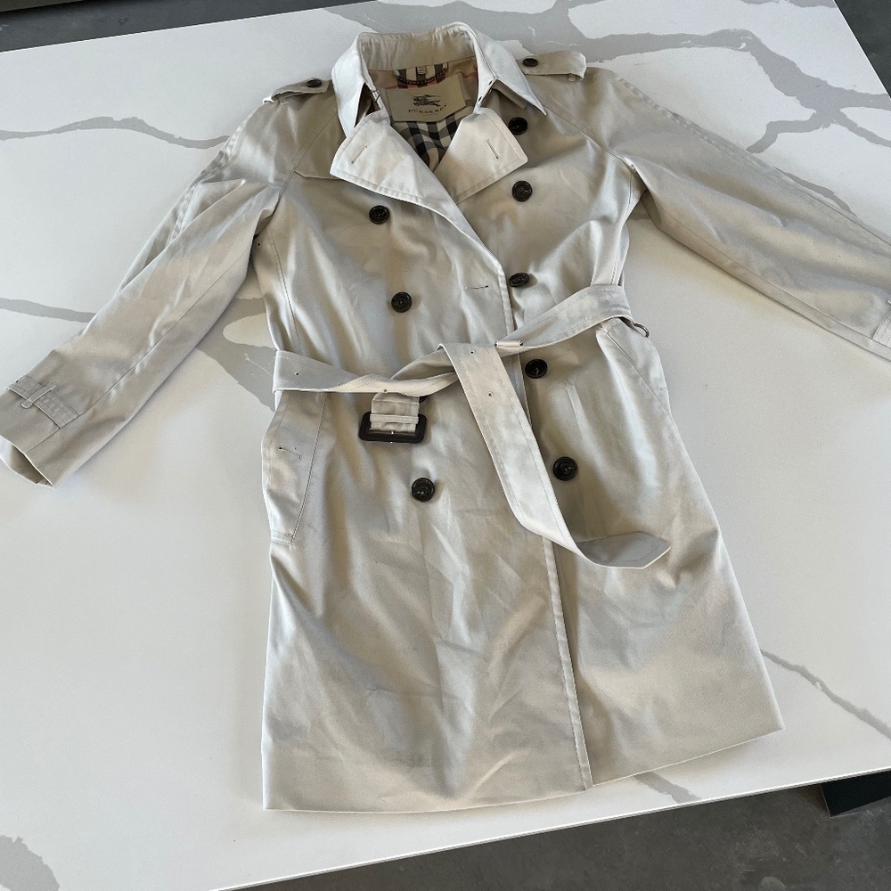 Men's Burberry Mid-length Trench Coat